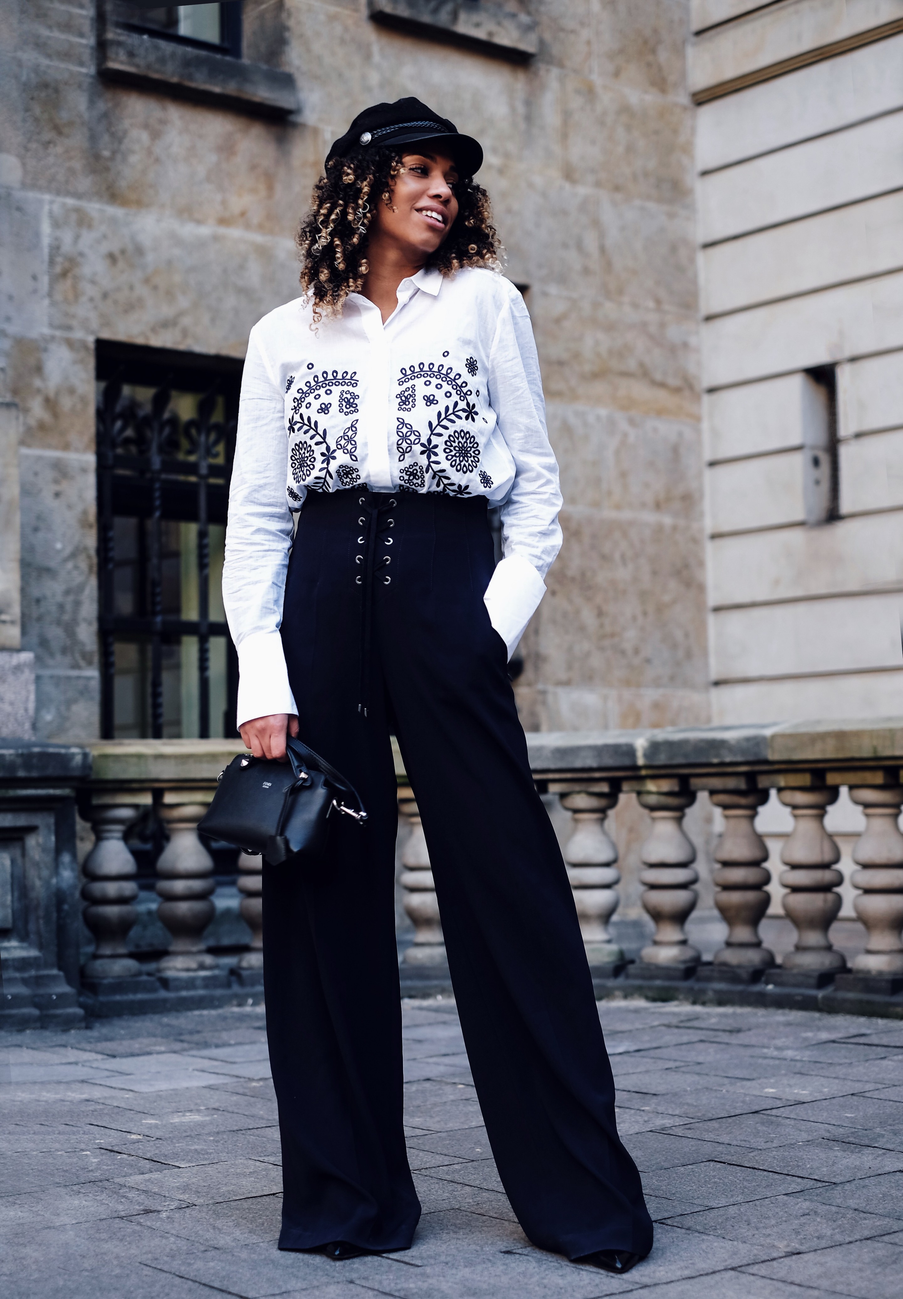 parisienne chic - how to dress for sunday brunch. | Cherifa Akili